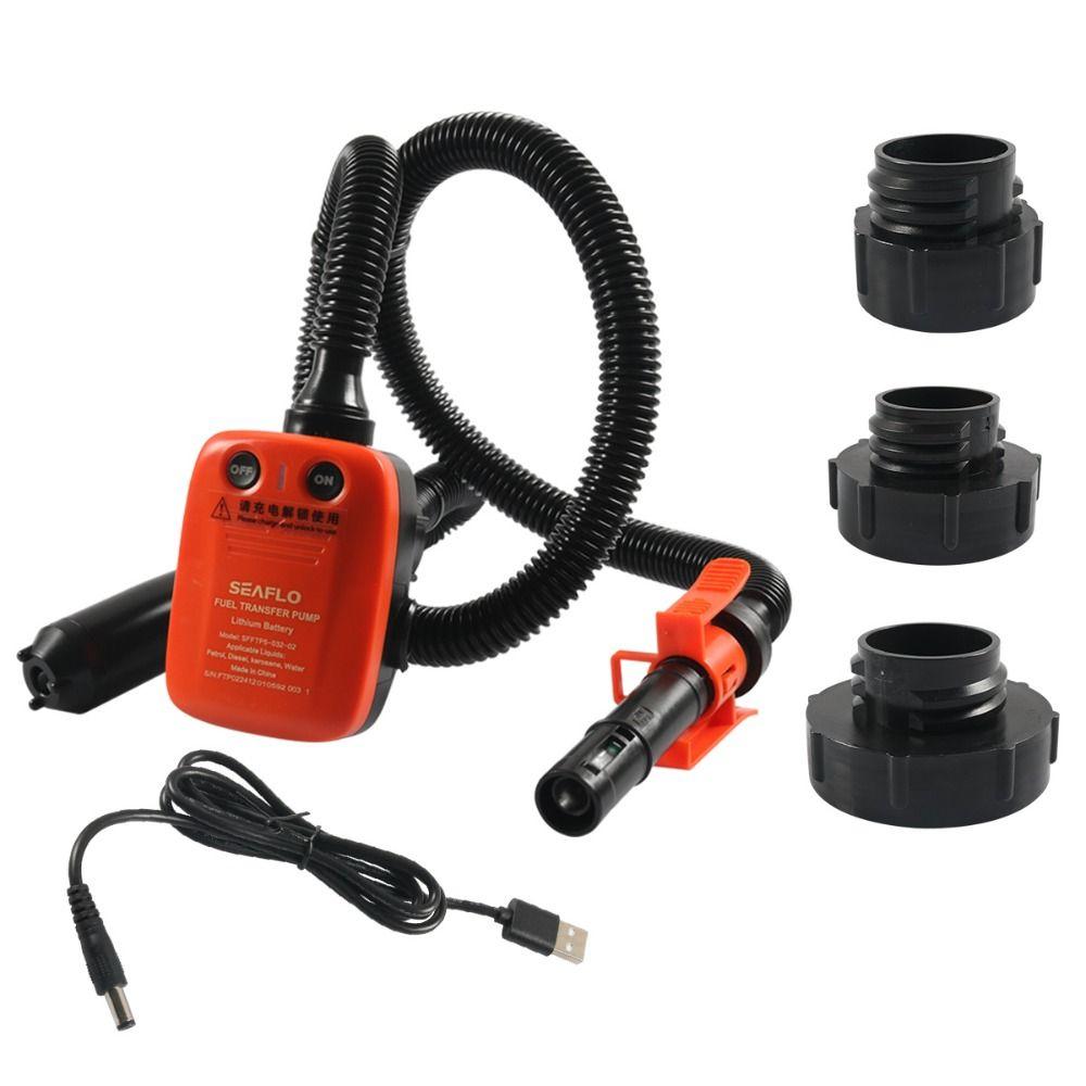 Portable Fuel Transfer Pump Liquid Pump Portable Oil Pump Tight Sealing Outdoor Oil Pump  Boats