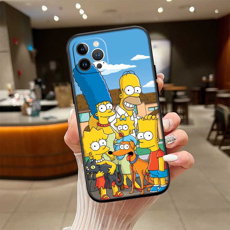 RE53 S-Simpsons New High-End Shell Phone Case for OPPO A3 Pro A72 A74 A76 A77 A77S A78 A79 A94 A95 A18 A40M A58
