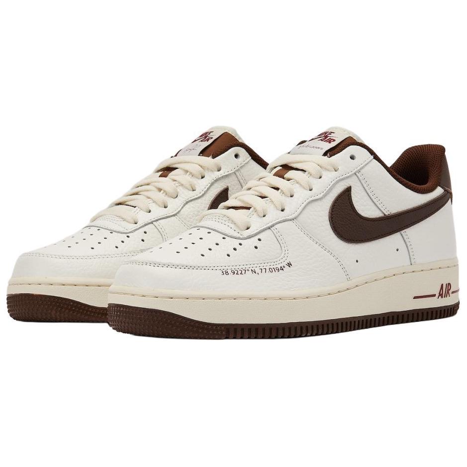 Кроссовки унисекс Howard University x Nike Air Force 1 Low 07 Yardrunners Pack Кремовые Парусные Бизон HQ7027-100