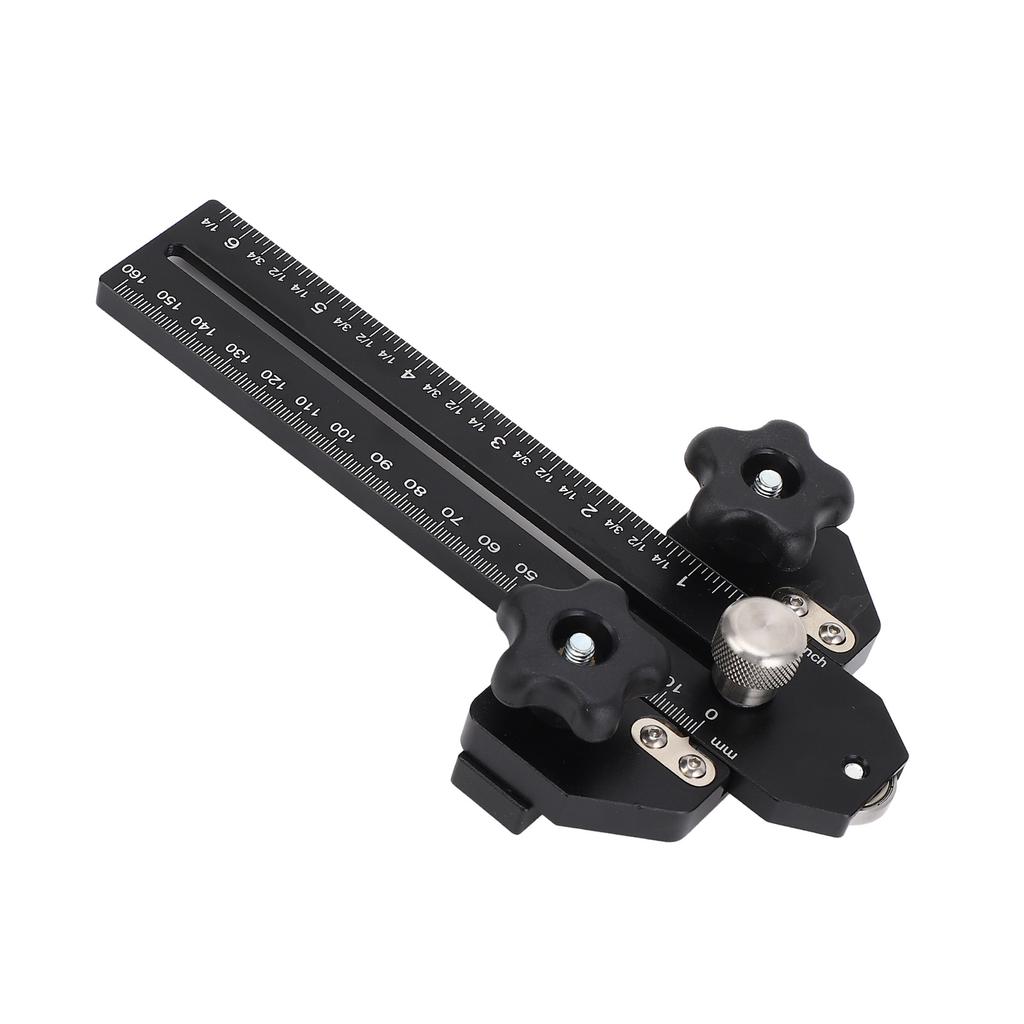 Thin Rip Jig Aluminum Alloy Table Saw Jig Guide for Accuracy Cutting Woodworking Accessories