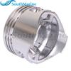 Лодочный Двигатель 68D-E1631-00-96 Стандартный Комплект Поршней & 68D-E1603-00 Кольца для Yamaha 4HP / F4-04020200 для Parsun HDX, 59мм STD