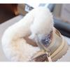 Kids Warm Fleece Lined Waterproof Winter Snow Ankle Boots For Boys And Girls