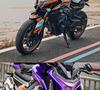 Защитная сетка радиатора двигателя мотоцикла CFMOTO 800NK от насекомых.