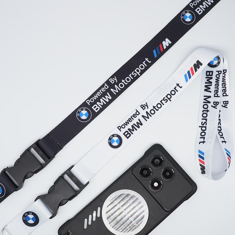 BBIO8 Neck Straps Lanyard Key Cell Phone Work ID Card Hanging Rope for BMW M Power X1 X2 X3 X5 X6 X7 F21 G20 M Sports Car Accessories