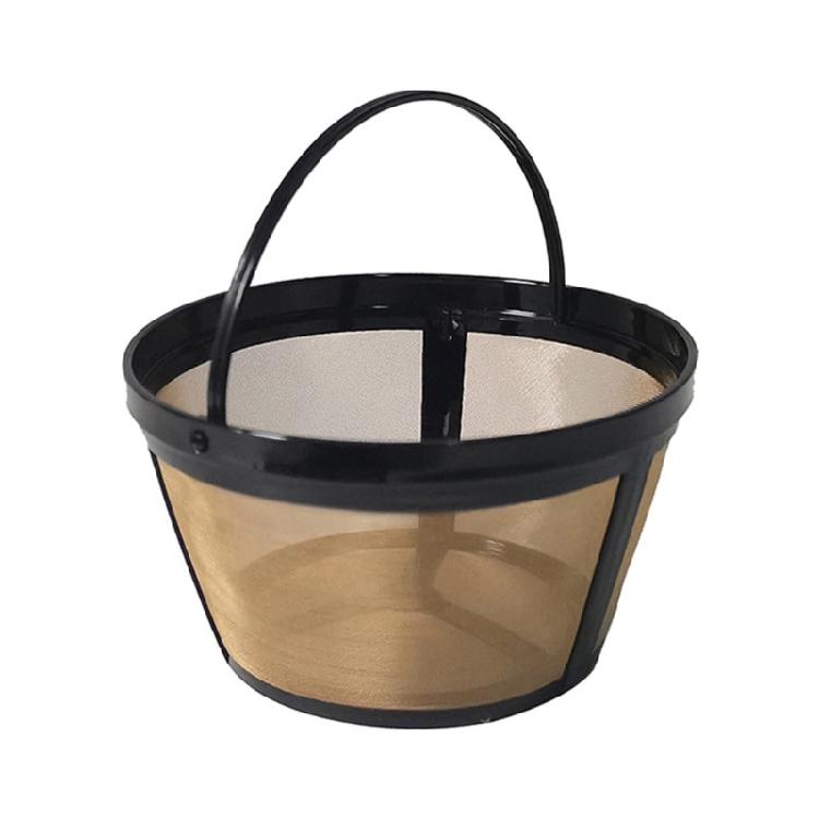 Практичный и прочный кофейный фильтр Прочный кофейный фильтр из нержавеющей стали Кофейное ситечко для домашнего приготовления кофе