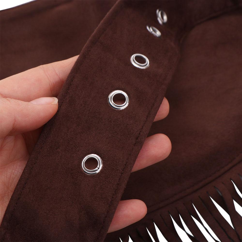 Solid Color Tassel Waist Belt Fringe Triangle Butt Curtain Fashion Mini Skirts Dress Belt