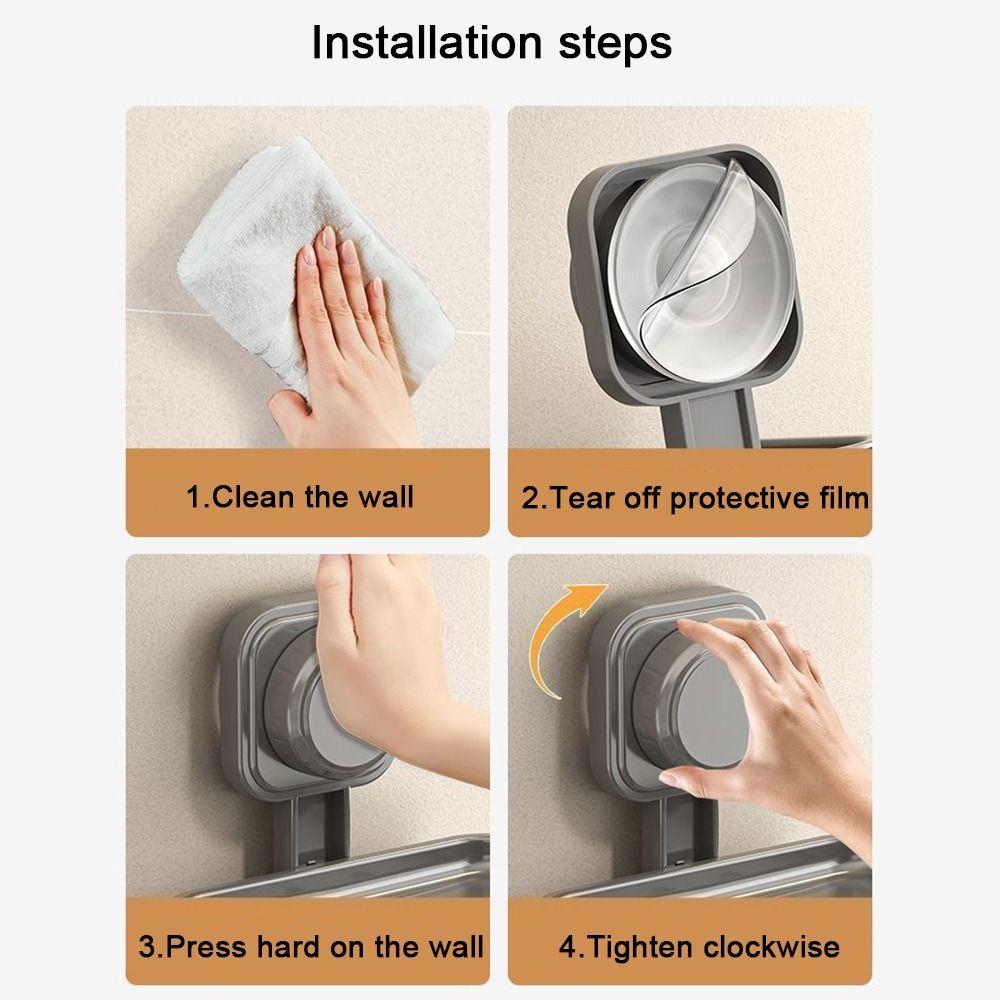 Настенный держатель для мыла, двухслойная полка для слива мыла, присоска, мыльница, бытовая