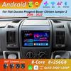 Для Для Fiat Ducato Для Peugeot Boxer Для Citroen Jumper 2 2006 - 2022 Android 14 Автомагнитола Мультимедийный плеер GPS Навигация HD Экран