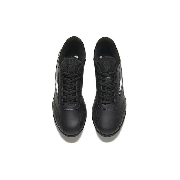 Anta TF Turf Искусственный газон Скользкий Устойчивый к истиранию Футбольные бутсы Мужские Черный Белый 912332202-2