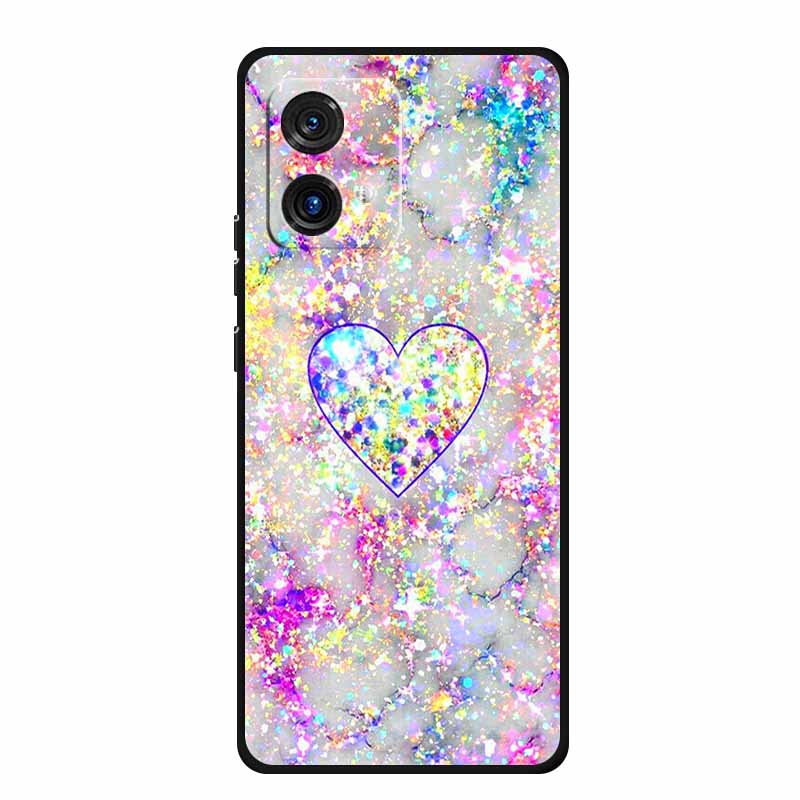Для Motorola Moto G84 G54 5G Чехол Роскошный Мягкий Силиконовый ТПУ Задняя Крышка Телефона для Moto G54 MotoG84 Защитный Ударопрочный Fundas