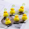 Kawaii 3D Маленькая желтая утка заколки для волос смешной мультфильм утка заколка для девочек дети милый головной убор аксессуары для волос