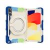 360-градусный вращающийся бронированный чехол-подставка для Redmi Pad SE 2023 11,0 дюйма, модель 23073RPBFG, прочный чехол с ручкой, 3-слойный Capa