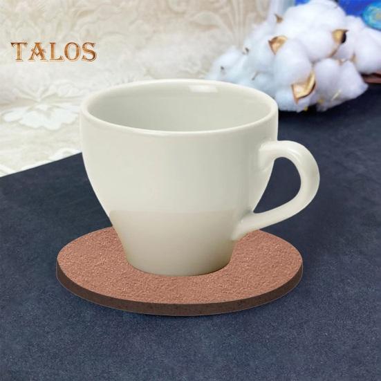 10 шт. фетровые подставки, теплоизоляция, водопоглощение, защита от ожогов, чашка, бутылка для напитков, противоскользящие салфетки