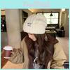 Women Pattern Letter Knit Hat With Acrylic Material And Wind Resistant Features