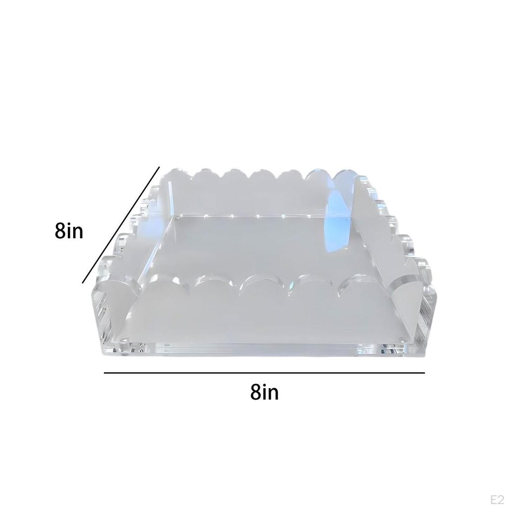 Acrylic Tray with Mat Picture Frame 8 Inch for Bedroom Gifts Vertical And Horizontal Photo Display