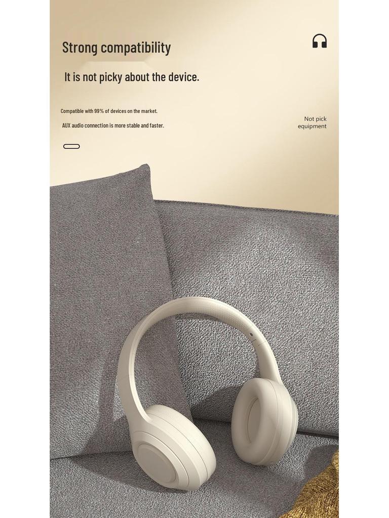 Hot-Selling Wireless Over-Ear Bluetooth Headphones with Ultra-Long Battery and Noise Cancelling