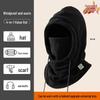 Женская зимняя велосипедная ветрозащитная шапка и шарф с бархатной подкладкой для защиты от холода