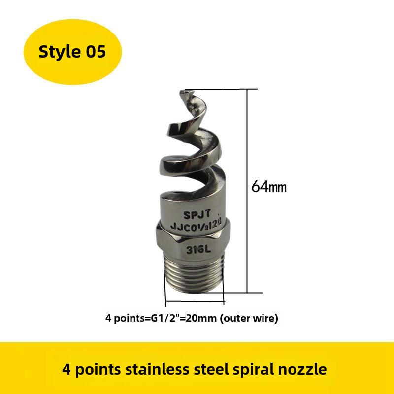 Форсунка высокого давления из меди для распыления тонким туманом для контроля пыли и охлаждения в строительстве и сельском хозяйстве