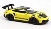 NOREV 1/43 Porsche 911 992 GT3 RS 2022 Желтый/Черный NOREV 911 GT3 RS Jet-Car Миниатюрная модель автомобиля