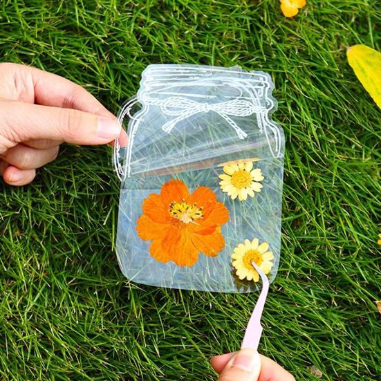Закладки для книг своими руками из сухоцветов, самоклеящиеся прозрачные закладки для книг из прессованных цветов