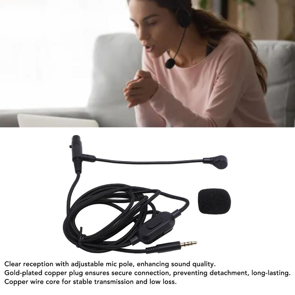 Headset Boom Microphone Cable for Q701 K712 K702 K240 K240 MK II K141 K171