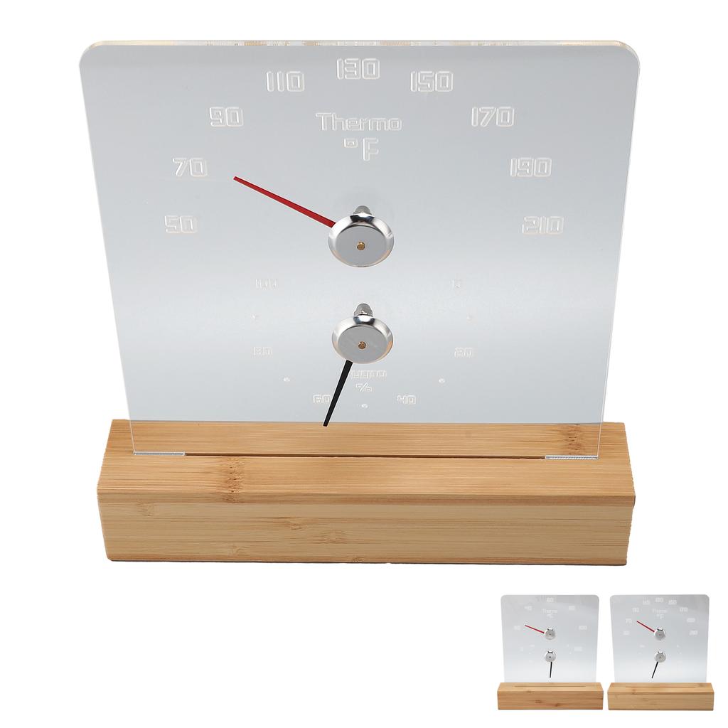 2 в 1 датчик температуры сауны гигрометр с белой светодиодной подсветкой измерение влажности температуры для