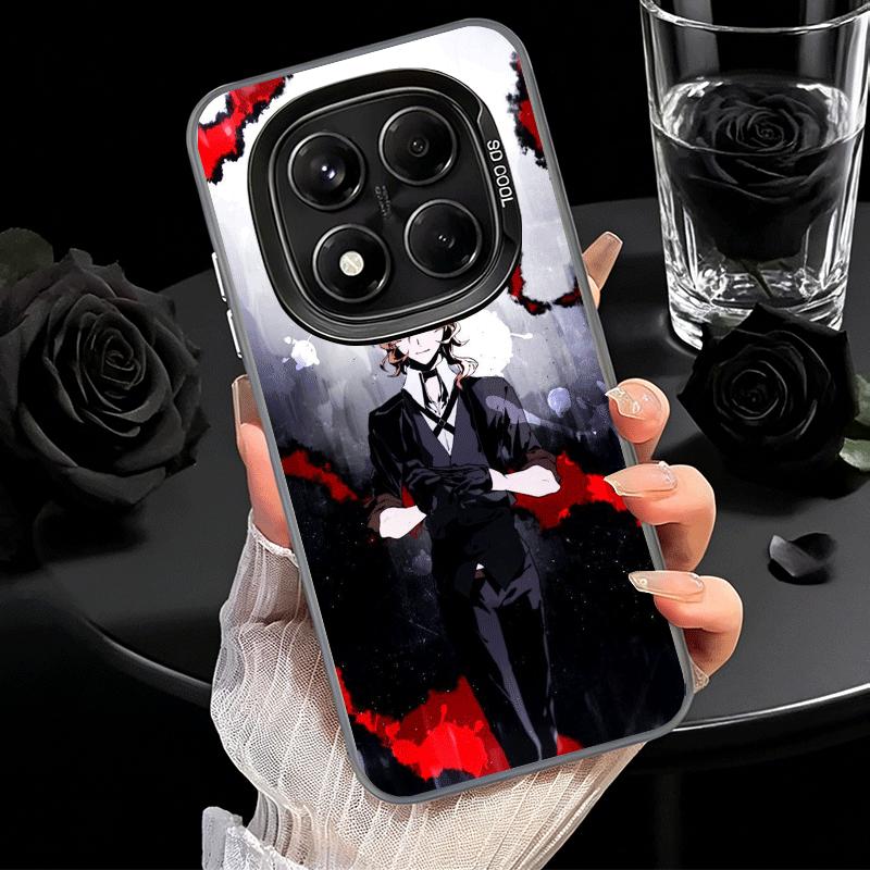 Мягкий чехол для телефона Bungo Stray Dogs Накахара Чуя для Xiaomi Redmi Note 13 14 15 Pro Plus 12S 12 11S 11 11T 10S 10 Ударопрочный чехол