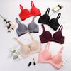 Deep V Bras For Women Push Up Bra Wire Free Seamless Underwear Plunge Intimates
