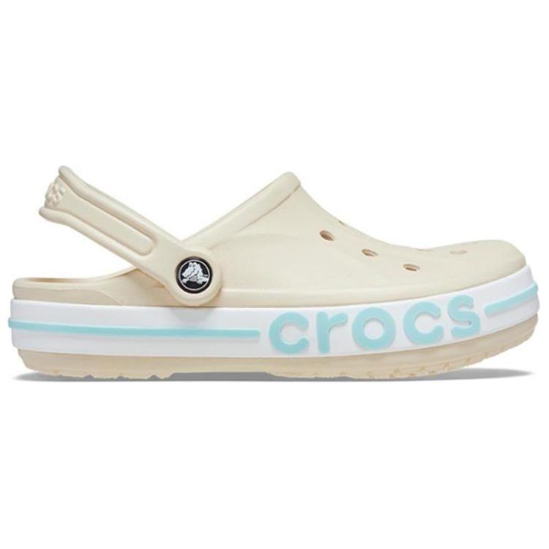 Crocs EVA Beiya Противоскользящие и износостойкие сабо Bayaband 'Бежевый Синий'