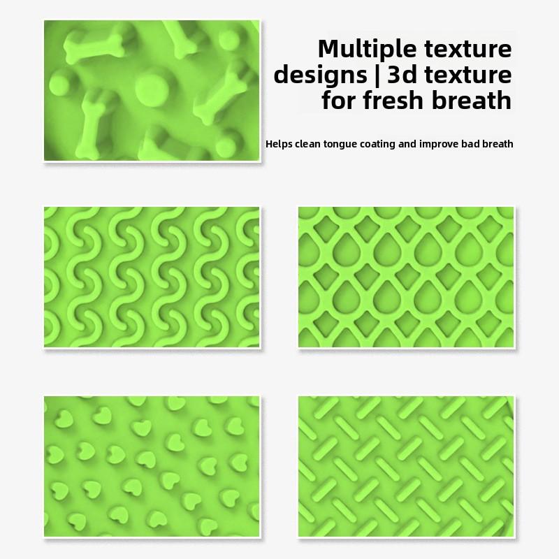 New Silicone Pet Licking Mat Photo Booth Props Dog Slow Feeding Pad With Suction Cup Anti Choking Food Bowl