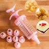 Durable Cookies Press Making Mold with 8 Cake Nozzles Non-toxic Tool Set