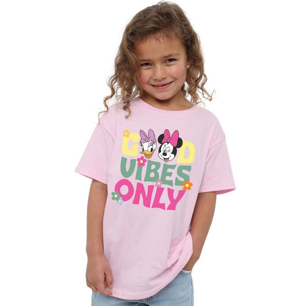 Disney Girls Good Vibes Only Minnie Mouse T-Shirt