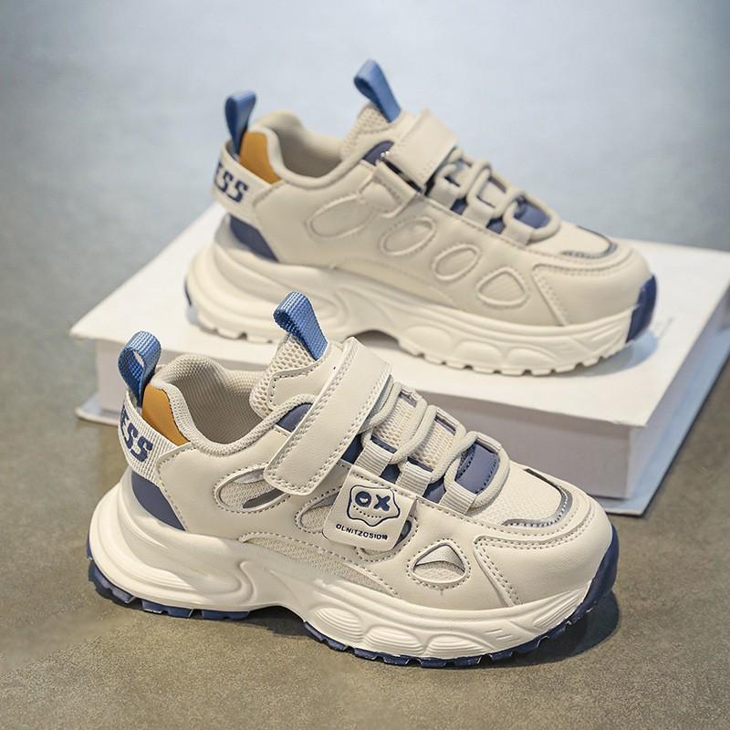 Youth style shoes Kids Running Shoes Boys Girls Lightweight Breathable Slip-On Sneakers With Non-Slip Rubber Sole