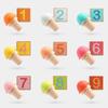Plastic Pretend Play Food Toy Interactive Math Learning Toy Kids Ice Cream Play Set  Kids Children