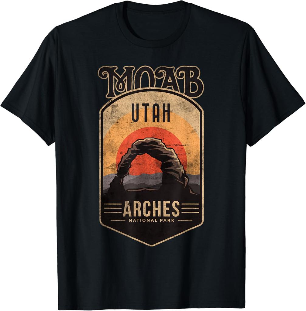 Moab Utah Arches National Park Vintage Gift Men T Shirt