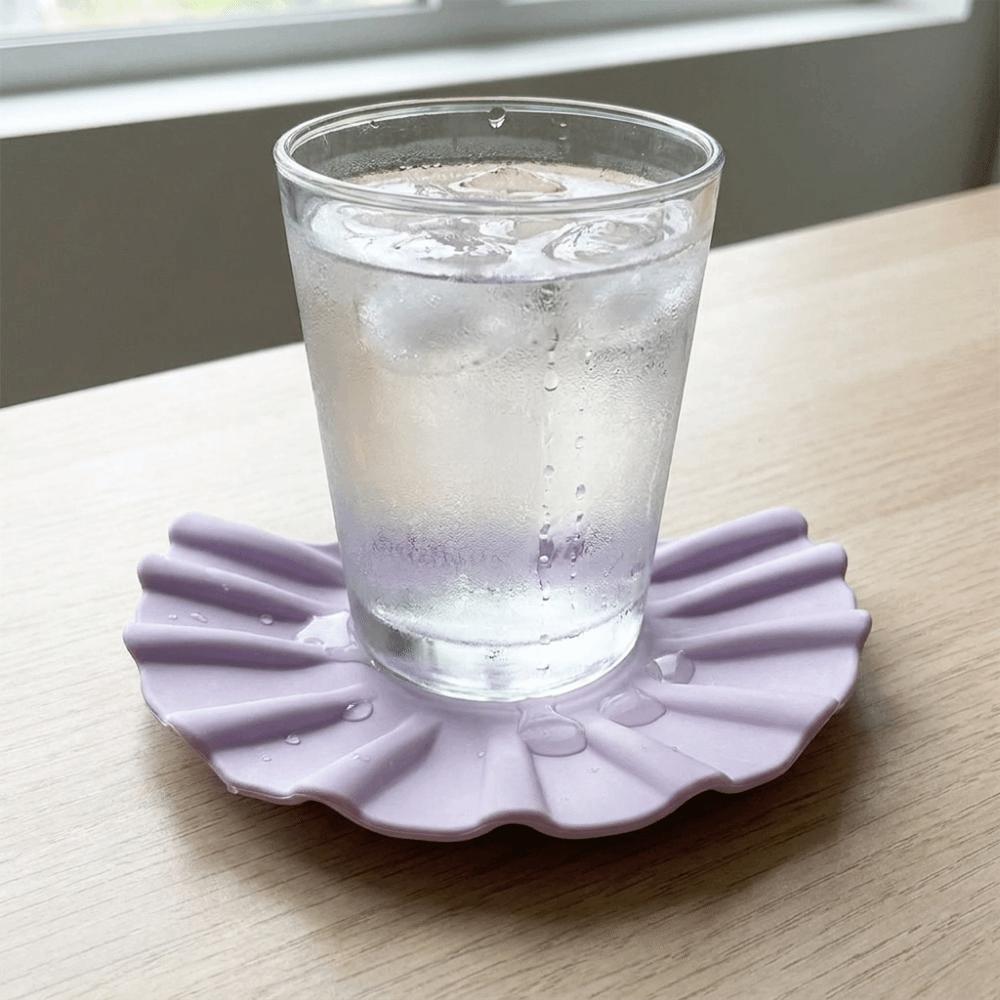 Drop-proof Coffee Cup Mat Non-slip Table Mat Table Pad Placemat Office