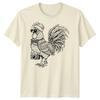 Rooster Photography Hobbies Mens T-Shirt Animal Camera Beanie Tee