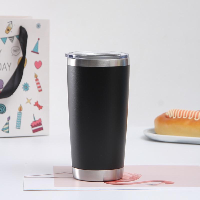 Термокружка, пивные чашки, термос из нержавеющей стали для чая, кофе, бутылка для воды, герметичная с вакуумной изоляцией и крышками, стакан, посуда для напитков