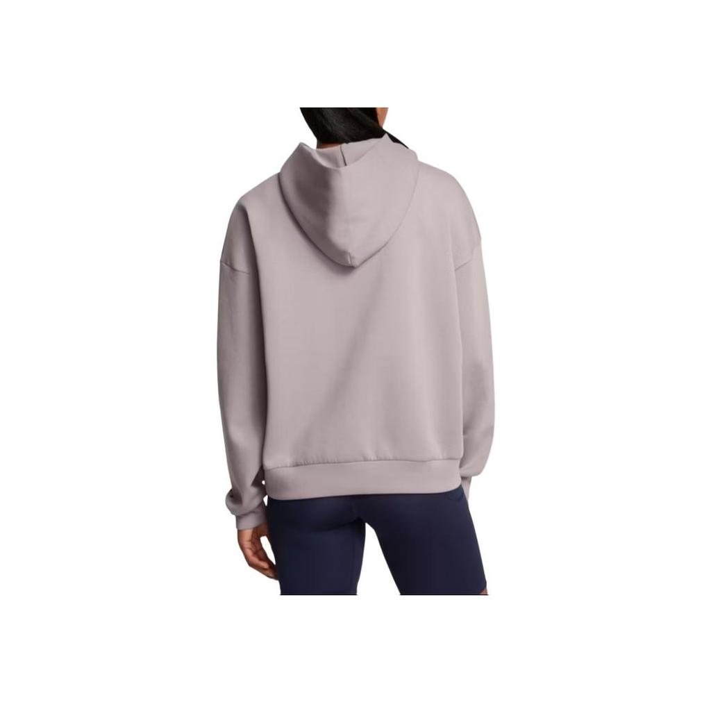 Under Armour Unstoppable Knit Hooded Sweatshirt Women Sweatshirts Light-Purple 1387884-015