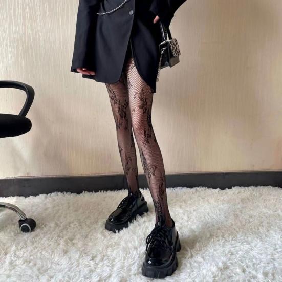 Сексуальные клубные колготки, кружевная юбка с принтом бабочек