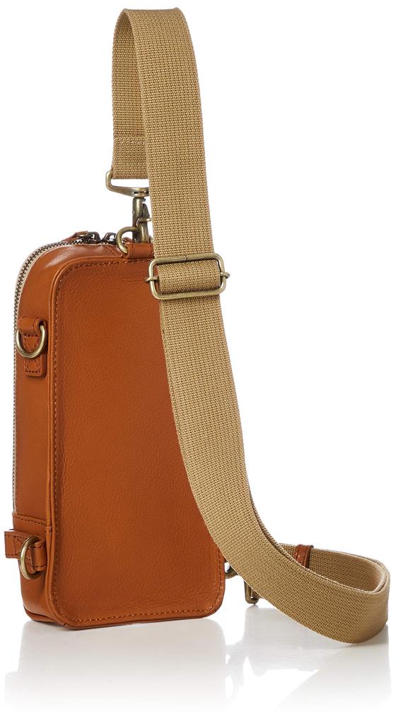 AVIREX 2-way Shoulder Bag AVX5610, Cowhide Leather, Camel