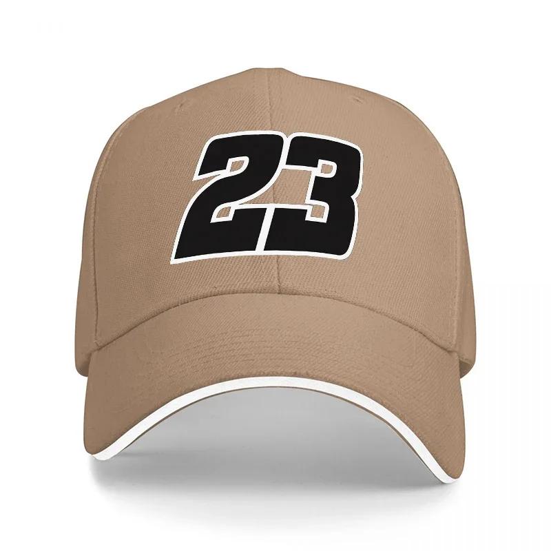 Number Baseball Cap Black with White Trim Sporty Style Hat for Unisex and Women Casual Streetwear Fashion Accessory