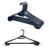 Oritani Commercial Large Hangers, 50cm, Kawalunga, Plastic, Black, Wide, Oversized Silhouette, XXL, Formal Wear, Made In Japan, Slim Fit (Pack of 10)