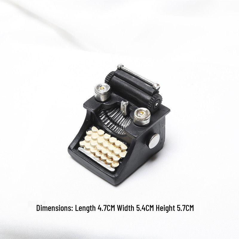 Vintage Camera Phone and Piano Decoration for Creative Photography Props