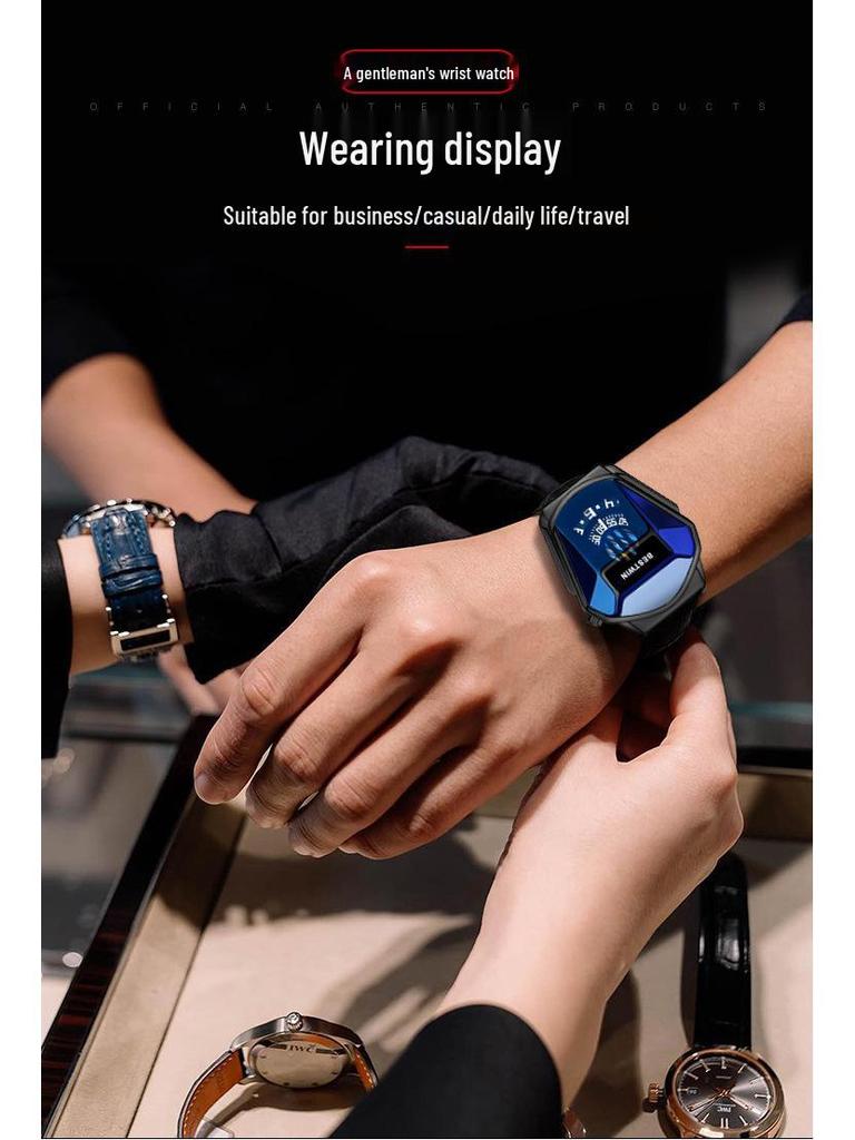 BESTWIN Мужские кварцевые часы из сплава с бриллиантами - Модные парные часы