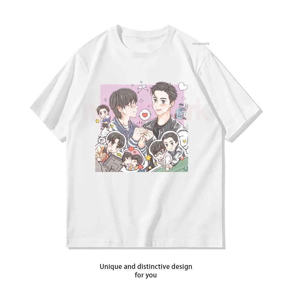 Pit Babe Woman Tshirt Thailands Gay Love Drama Shirt Racing Competition Drama Graphic T Shirts Casual Cotton Shortsleev Couple