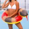 Swimming Ring Serpentine Play Comfortable Smooth Unique Eco-friendly PVC In Water Swimming Snake Shape Circle Beach