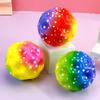 Moon Space Bouncy Balls for Kids Unique Sound Effects Jumping Ball LED Light-Up