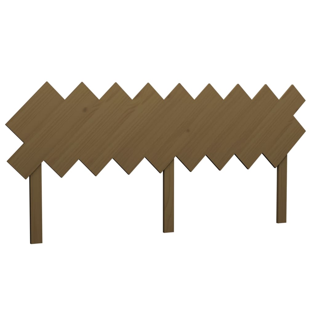 Bed Headboard in Honey Brown 178 x 3 x 80.5 cm Solid Pine Wood