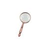Metal 20x Handheld Metal Magnifier Portable High Magnification Loupe Reading Book